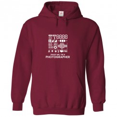 Trust Me, I'm a Photographer Classic Unisex Kids and Adults Pullover Hoodie For Camera Lovers